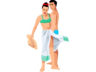 Sticker Custom Preview Image #095183 Outdoor Recreation Beach Water Coupleon Beach4