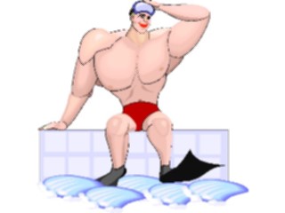 Sticker Custom Preview Image #095200 Outdoor Recreation Beach Water Diver Resting