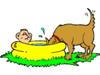 Sticker Custom Preview Image #095223 Outdoor Recreation Beach Water Dog Kiddie Pool