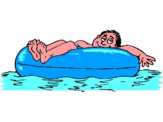 Sticker Custom Preview Image #095236 Outdoor Recreation Beach Water Floatingon Raft3