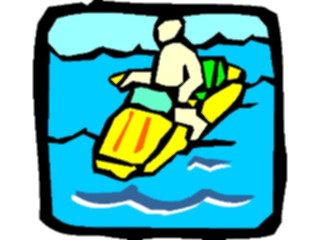 Sticker Custom Preview Image #095298 Outdoor Recreation Beach Water Jet Skiing05