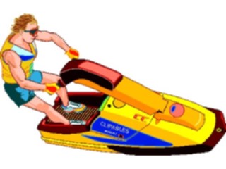 Sticker Custom Preview Image #095303 Outdoor Recreation Beach Water Jet Skiing10