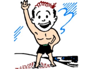Sticker Custom Preview Image #095405 Outdoor Recreation Beach Water Manonthe Beach1