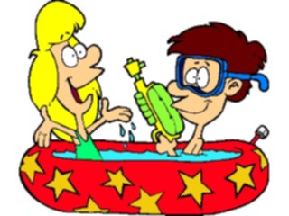 Sticker Custom Preview Image #095438 Outdoor Recreation Beach Water Playingin Pool1
