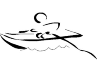 Sticker Custom Preview Image #095488 Outdoor Recreation Beach Water Row Boat04