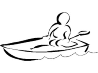 Sticker Custom Preview Image #095489 Outdoor Recreation Beach Water Row Boat05