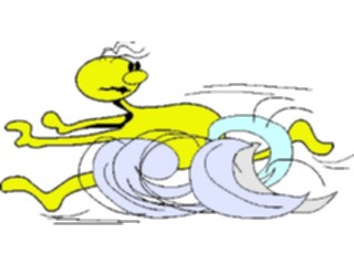 Sticker Custom Preview Image #095512 Outdoor Recreation Beach Water Runningfrom Waves