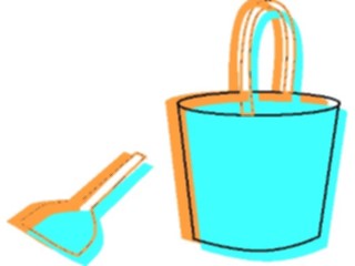 Sticker Custom Preview Image #095560 Outdoor Recreation Beach Water Sand Pail Shovel09