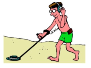 Sticker Custom Preview Image #095568 Outdoor Recreation Beach Water Searchingfor Treasure1