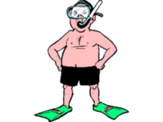 Sticker Custom Preview Image #095591 Outdoor Recreation Beach Water Snorkeler2