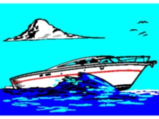 Sticker Custom Preview Image #095612 Outdoor Recreation Beach Water Speed Boat