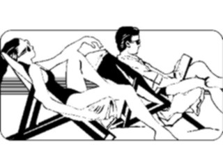 Sticker Custom Preview Image #095625 Outdoor Recreation Beach Water Sunbathing01