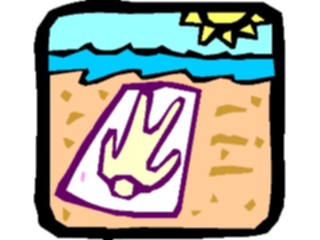 Sticker Custom Preview Image #095631 Outdoor Recreation Beach Water Sunbathing07