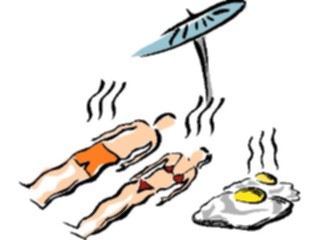 Sticker Custom Preview Image #095665 Outdoor Recreation Beach Water Sunbathing Frying