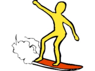 Sticker Custom Preview Image #095682 Outdoor Recreation Beach Water Surfer05