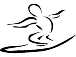 Sticker Custom Preview Image #095690 Outdoor Recreation Beach Water Surfer13