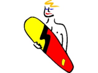 Sticker Custom Preview Image #095694 Outdoor Recreation Beach Water Surfer17
