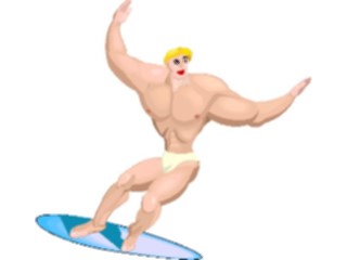 Sticker Custom Preview Image #095711 Outdoor Recreation Beach Water Surfer34