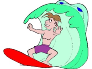 Sticker Custom Preview Image #095718 Outdoor Recreation Beach Water Surfer41