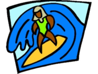 Sticker Custom Preview Image #095722 Outdoor Recreation Beach Water Surfer45