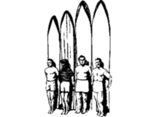 Sticker Custom Preview Image #095734 Outdoor Recreation Beach Water Surfers2
