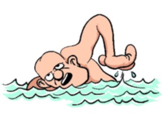 Sticker Custom Preview Image #095737 Outdoor Recreation Beach Water Swimmer01