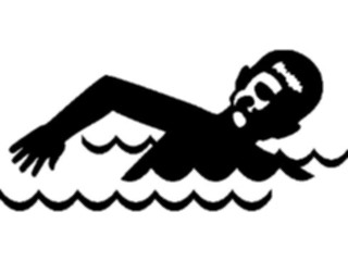 Sticker Custom Preview Image #095741 Outdoor Recreation Beach Water Swimmer05
