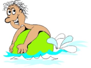 Sticker Custom Preview Image #095789 Outdoor Recreation Beach Water Swimmingon Ball