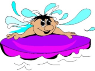 Sticker Custom Preview Image #095800 Outdoor Recreation Beach Water Swimmingwith Board1