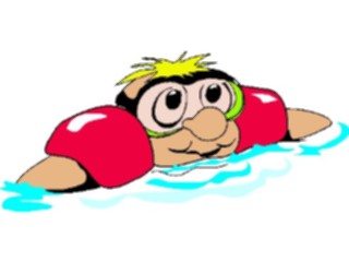 Sticker Custom Preview Image #095805 Outdoor Recreation Beach Water Swimmingwith Floats4