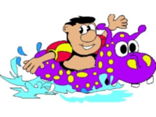 Sticker Custom Preview Image #095809 Outdoor Recreation Beach Water Swimmingwith Toy