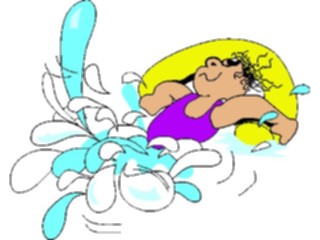 Sticker Custom Preview Image #095810 Outdoor Recreation Beach Water Swimmingwith Tube