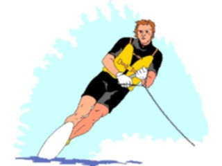 Sticker Custom Preview Image #095851 Outdoor Recreation Beach Water Water Skiing03
