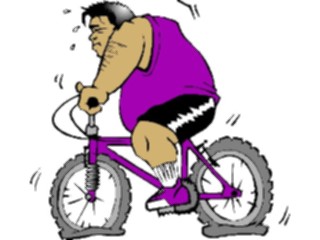 Sticker Custom Preview Image #096357 Outdoor Recreation Cycling Mountain Biking Cartoon