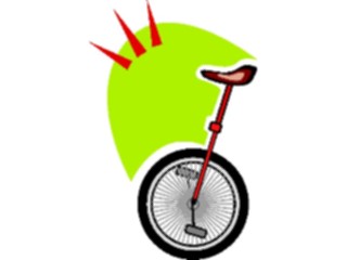 Sticker Custom Preview Image #096360 Outdoor Recreation Cycling Unicycle