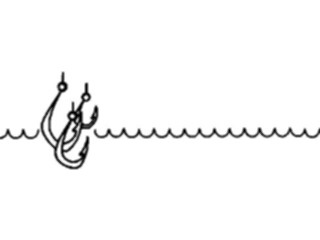 Sticker Custom Preview Image #096519 Outdoor Recreation Fishing Fishing Border