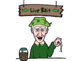 Sticker Custom Preview Image #096609 Outdoor Recreation Fishing Live Bait