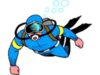 Sticker Custom Preview Image #097233 Outdoor Recreation Scuba Scuba Diver11
