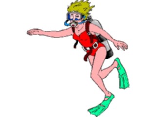 Sticker Custom Preview Image #097237 Outdoor Recreation Scuba Scuba Diver15