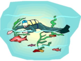Sticker Custom Preview Image #097258 Outdoor Recreation Scuba Scuba Diver36