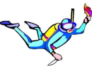 Sticker Custom Preview Image #097260 Outdoor Recreation Scuba Scuba Diver38