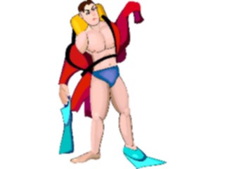 Sticker Custom Preview Image #097265 Outdoor Recreation Scuba Scuba Diver43