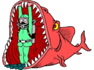 Sticker Custom Preview Image #097272 Outdoor Recreation Scuba Scuba Diverin Teeth