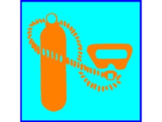 Sticker Custom Preview Image #097293 Outdoor Recreation Scuba Symbol
