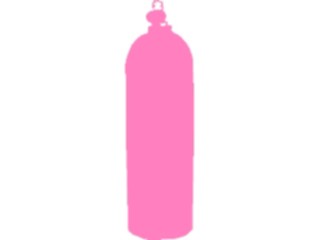 Sticker Custom Preview Image #097374 Outdoor Recreation Silhouettes Scuba Tank