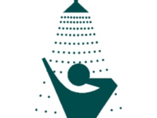 Sticker Custom Preview Image #097377 Outdoor Recreation Silhouettes Showers