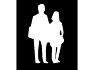 Sticker Custom Preview Image #097389 Outdoor Recreation Silhouettes Surfers