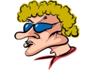 Sticker Custom Preview Image #097817 People Caricatures Face019