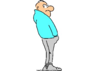 Sticker Custom Preview Image #098079 People Cartoons Angry Man09