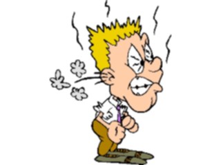 Sticker Custom Preview Image #098081 People Cartoons Angry Man11